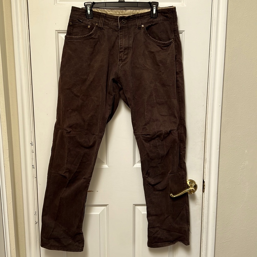Kühl RYDR Full Fit Mens Pants Style 5016 - Dark Khaki - Size 33x32